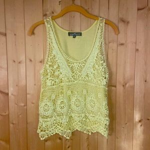 Lightly worn lace top